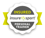 Insure4Sport insured personal trainer badge